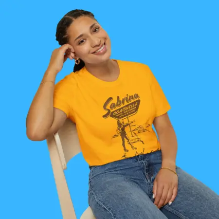 Sabrina Live in The Desert Pointelle Shirt