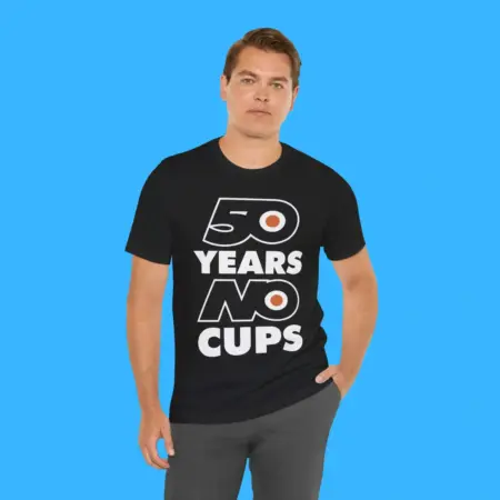Erik Karlsson Flyers 50 Years No Cups Shirt
