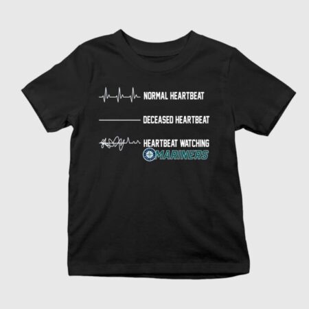 Heartbeat Watching Mariners Shirt