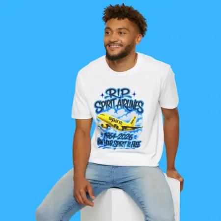 Rip Spirit Airlines 1964-2026 Now Your Spirit Is Free Shirt